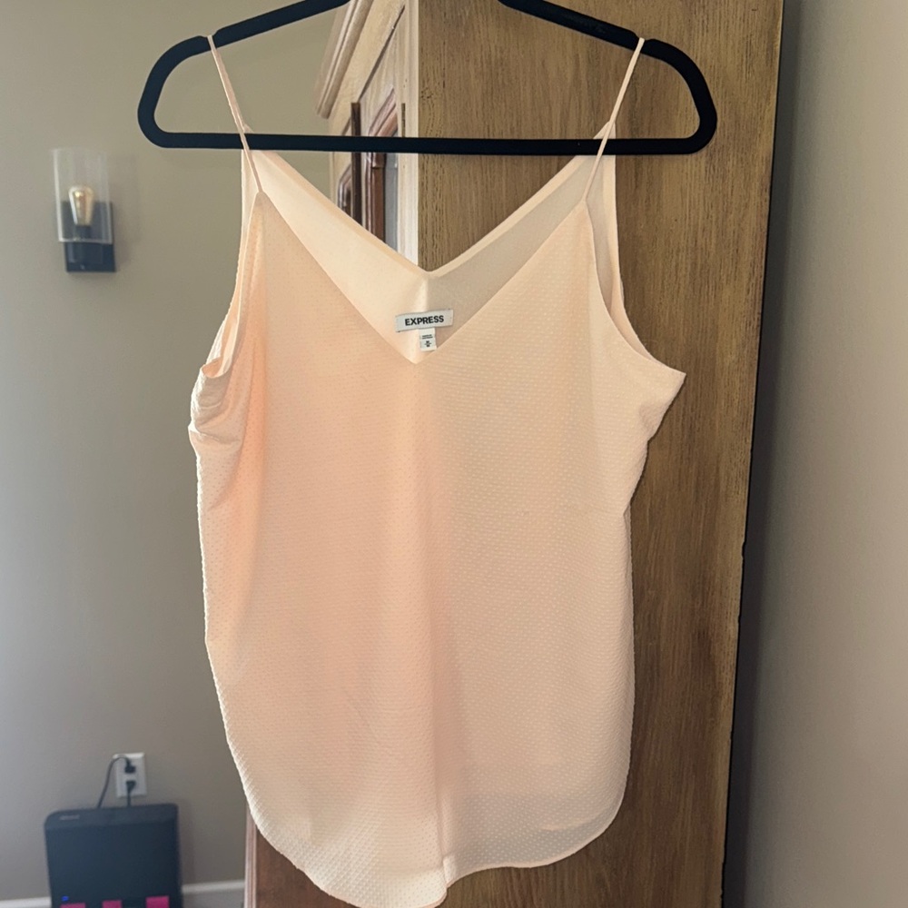 Express Women's Light Pink Camisole Top